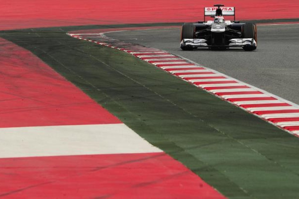 The Incheon circuit will feature Formula One cars built by Williams. Photo: AFP