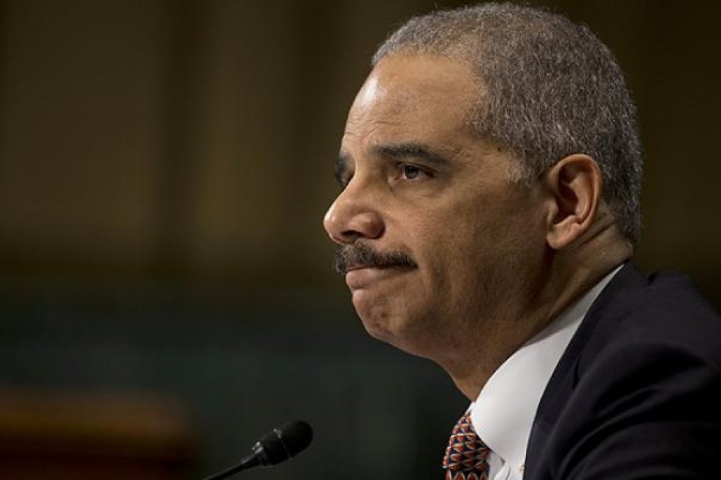 Attorney General Eric Holder. Photo: AP