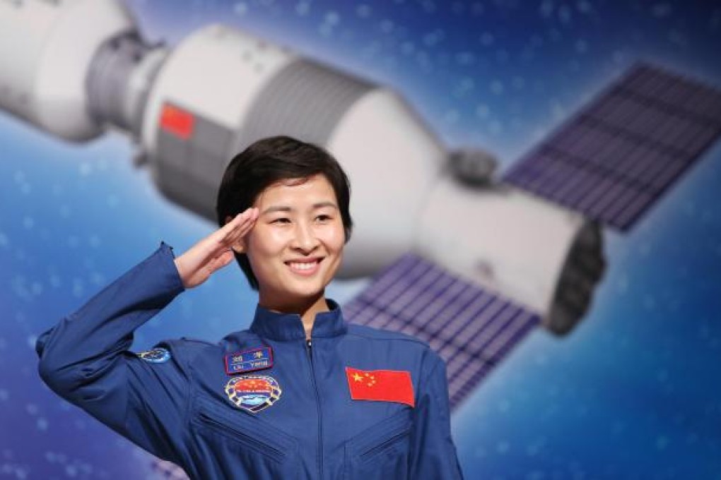 Astronaut Liu Yang on a visit to Hong Kong. Photo: Sam Tsang