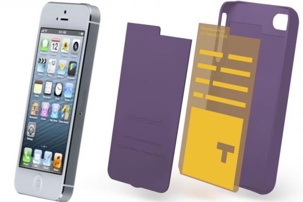 Pong's case claims to reduce exposure to cellphone radiation.