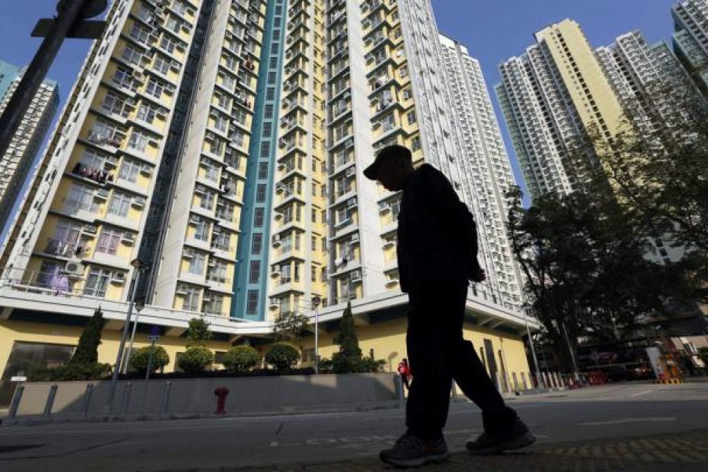 Public housing in Hong Kong. Photo: Reuters