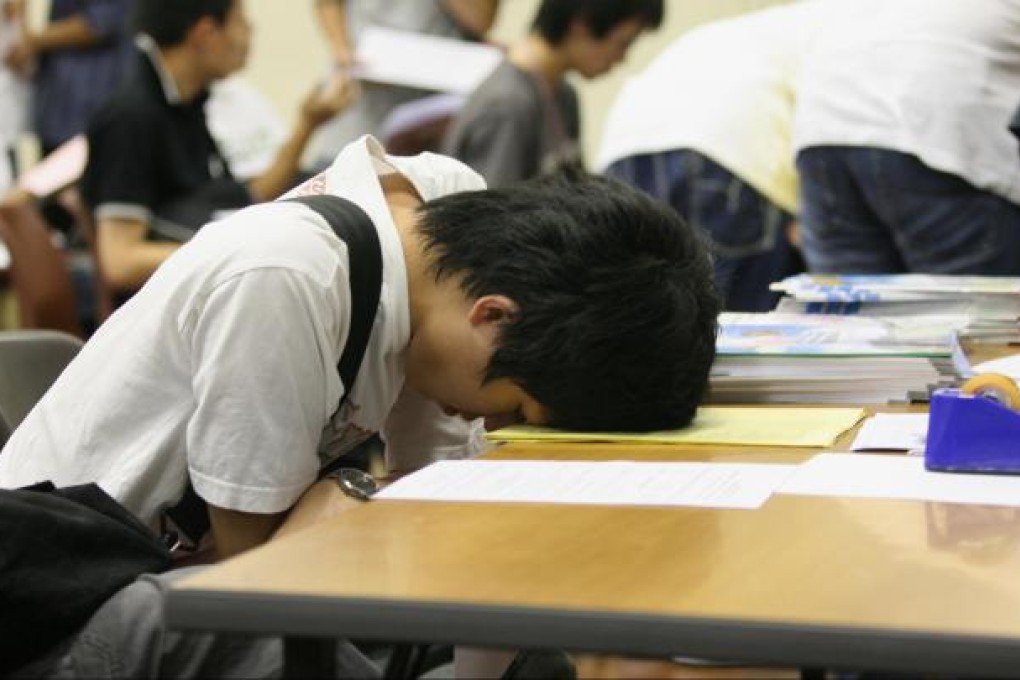 Students should learn to focus on more than just exam results. Photo: Felix Wong