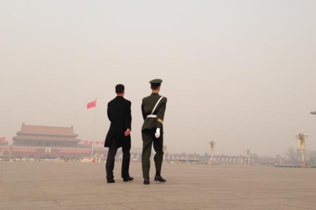 Tiananmen Square on Friday. Photo: Simon Song/SCMP