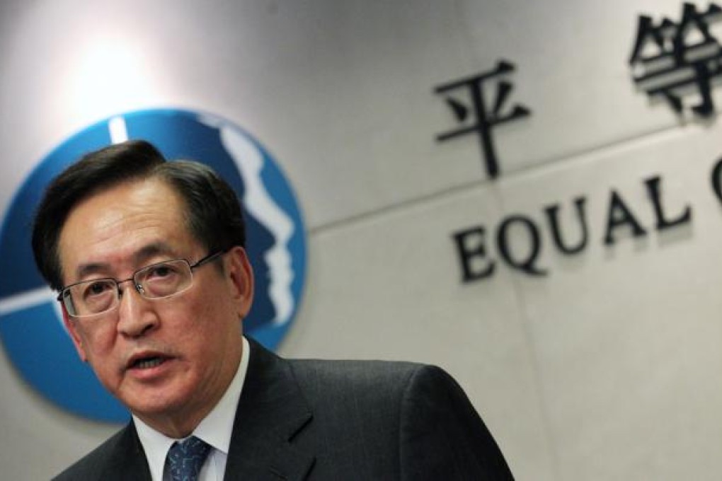 The former health secretary, York Chow Yat-ngok, has been appointed as the new chairman of the Equal Opportunities Commission. Photo: Felix Wong