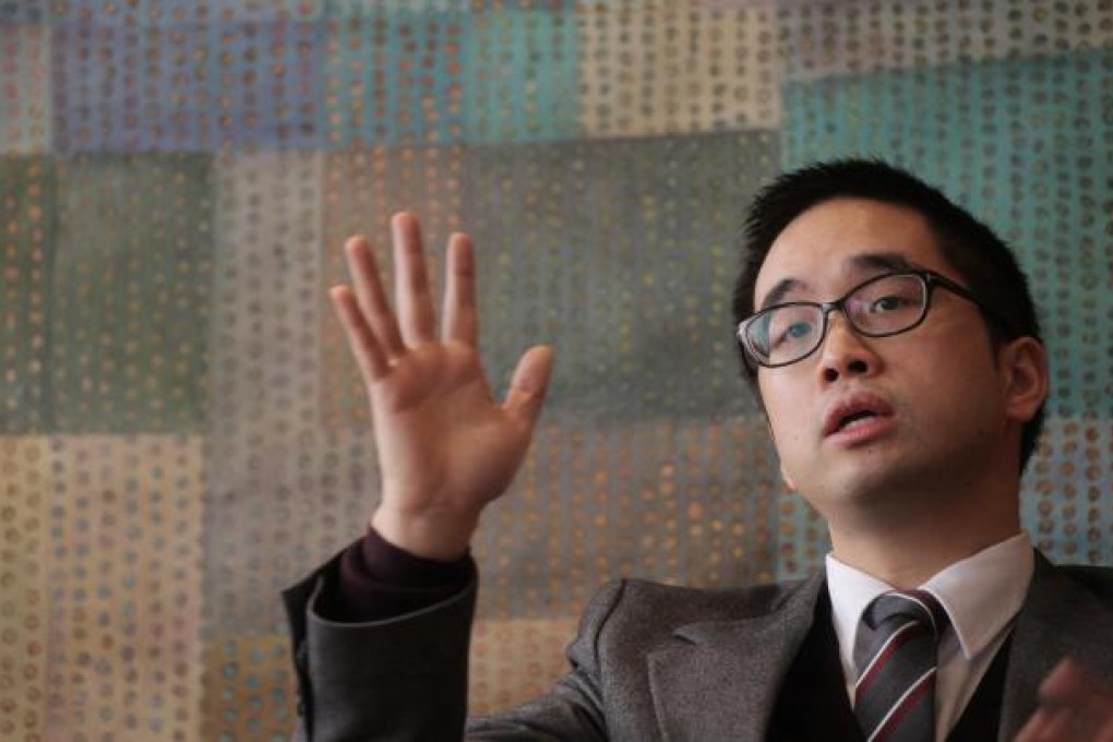 Adrian Cheng says he lost 17 pounds since he was appointed joint general manager of New World Development last year. Photo: Paul Yeung