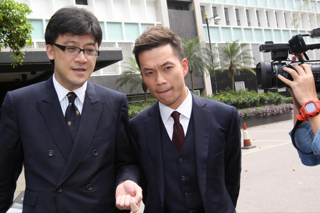 Paul Shieh (left) and Mike Lui, counsels for the inquiry into the National Day disaster, appear at the commission. Photo: Dickson Lee