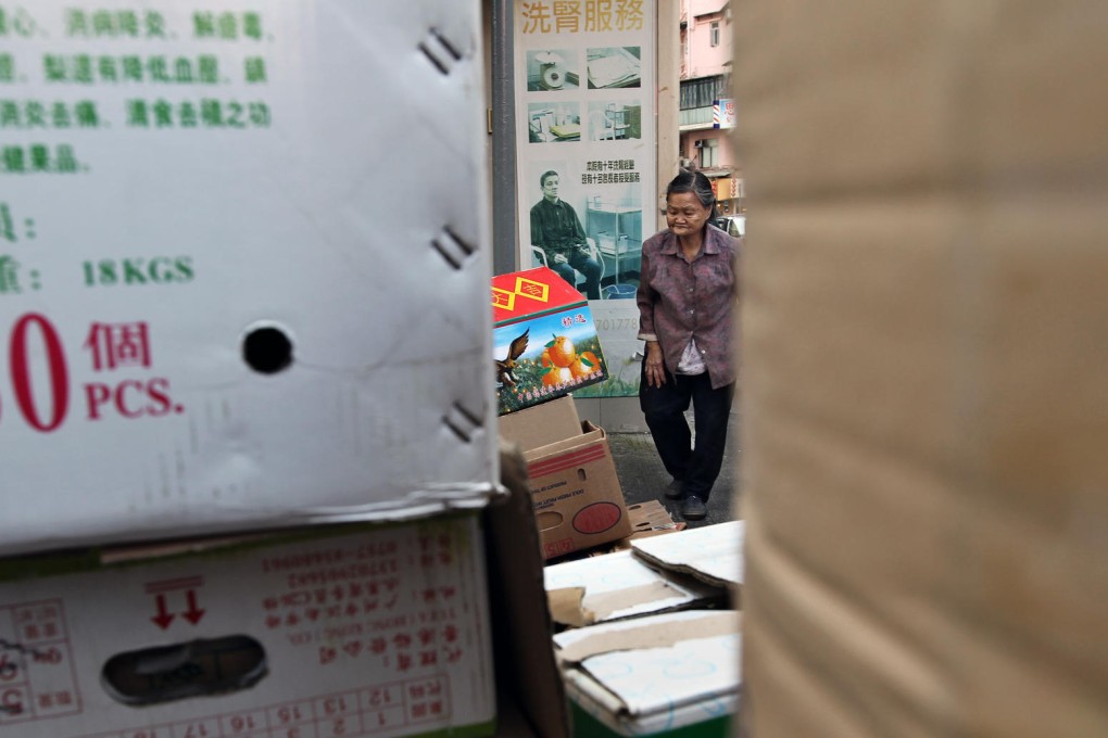 There will be only two people of working age to support one elderly person by 2040 in Hong Kong and Germany. Photo: Felix Wong