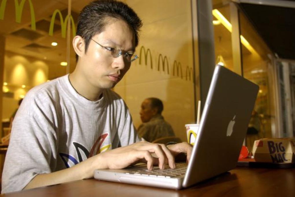 Limited Wi-fi coverage and complicated login procedures hinder the use of wireless internet technology. Photo: Jonathan Wong