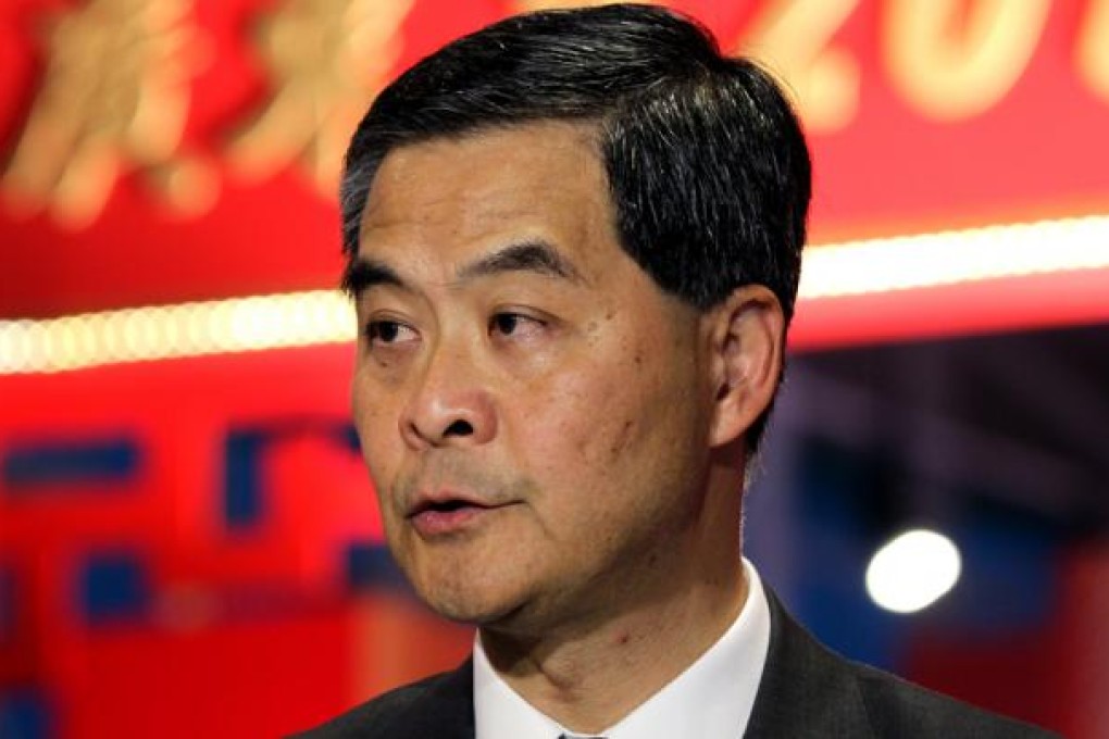 Chief Executive Leung Chun-ying. Photo: Dickson Lee