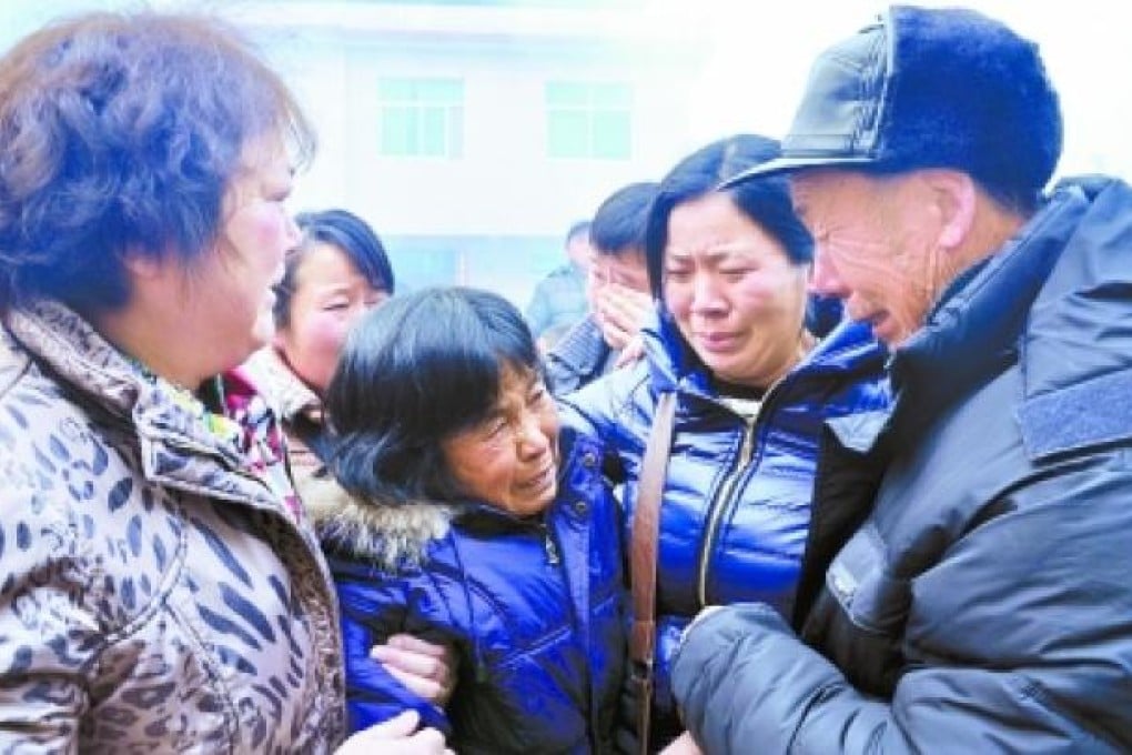 In an abduction case last year, deaf-mute Long Kemei finally met her family 21 years after she was abducted. Photo: Xinhua