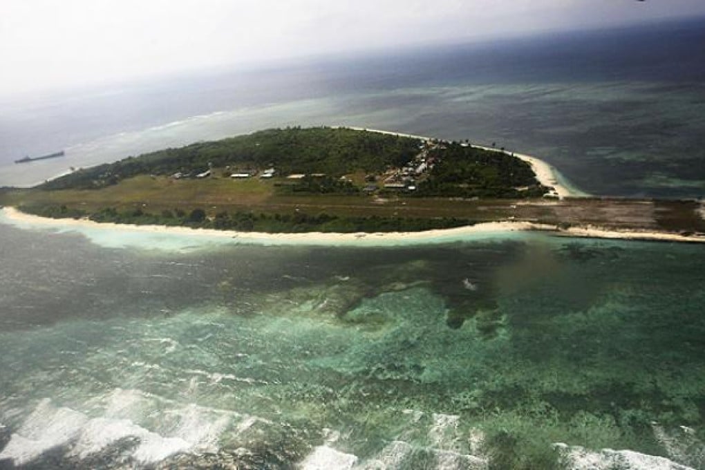 Pagasa Island in the disputed Spratly Islands in the South China Sea. Photo: AFP