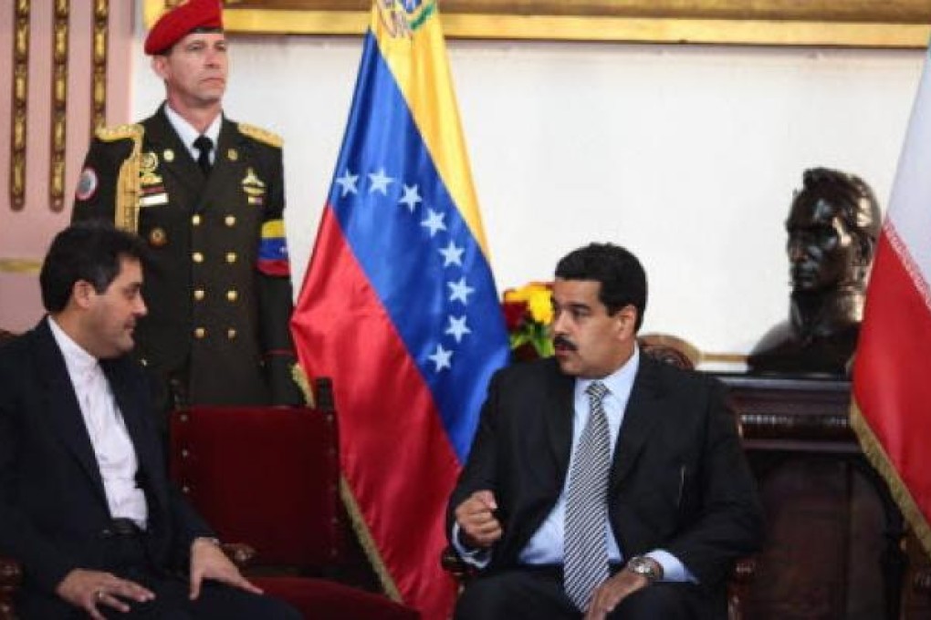Venezuelan President on Duty Nicolas Maduro (right). Photo: EPA