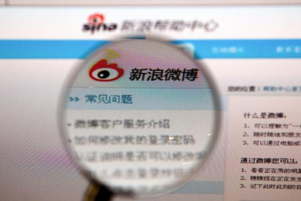 Sino Weibo has more than 500 million users, but the income it generated last year - US$66 million - disappointed the market, which had higher expectations. Photo: Bloomberg