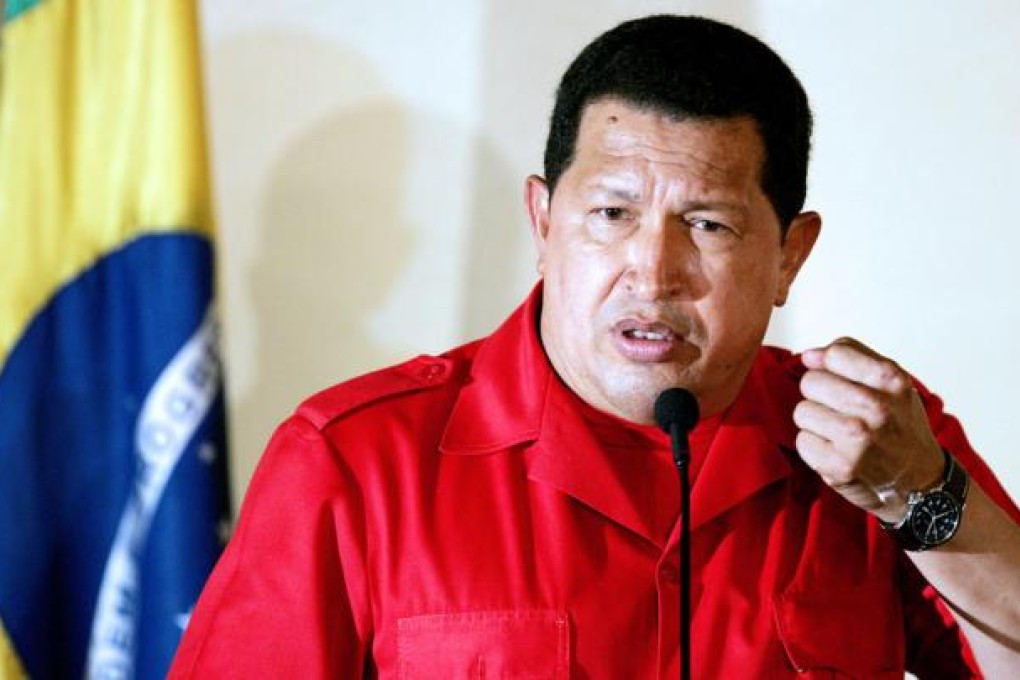 Venezuelan President Hugo Chavez. Photo: Bloomberg