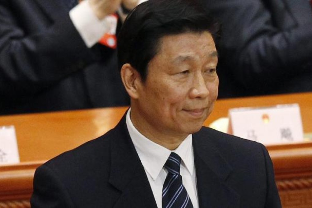 Li Yuanchao will play a key role in Hong Kong affairs. Photo: EPA