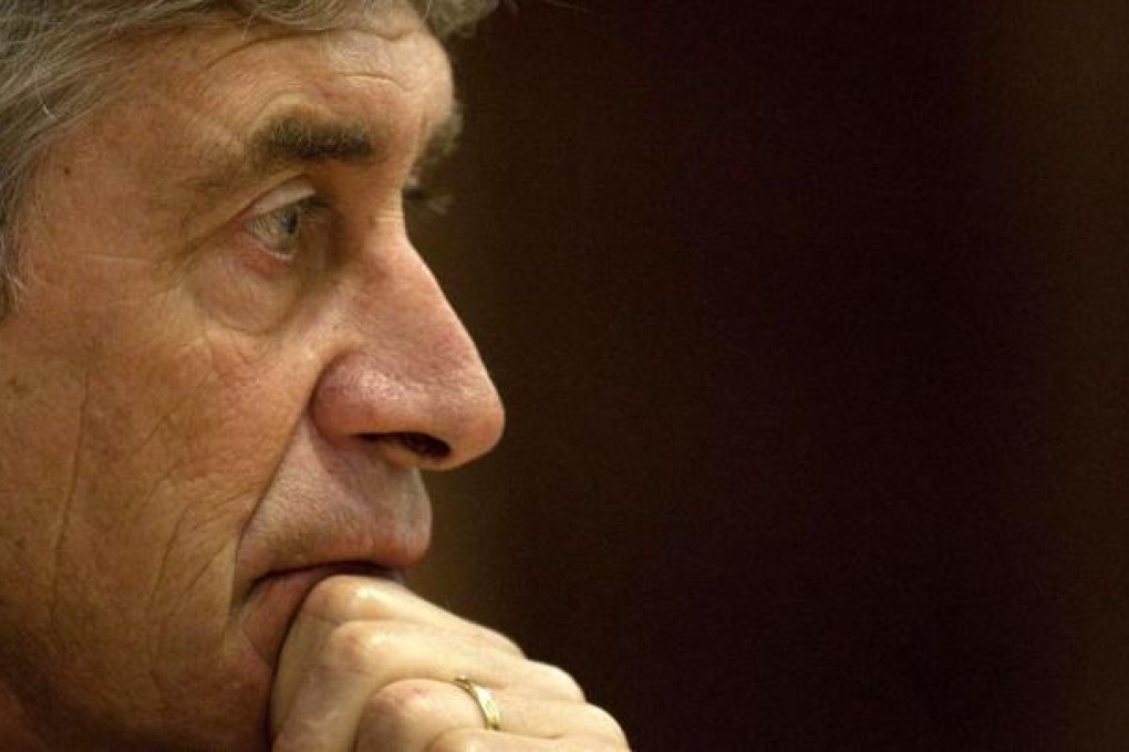 Malaga coach Manuel Pellegrini is proud of his team. Photo: AFP