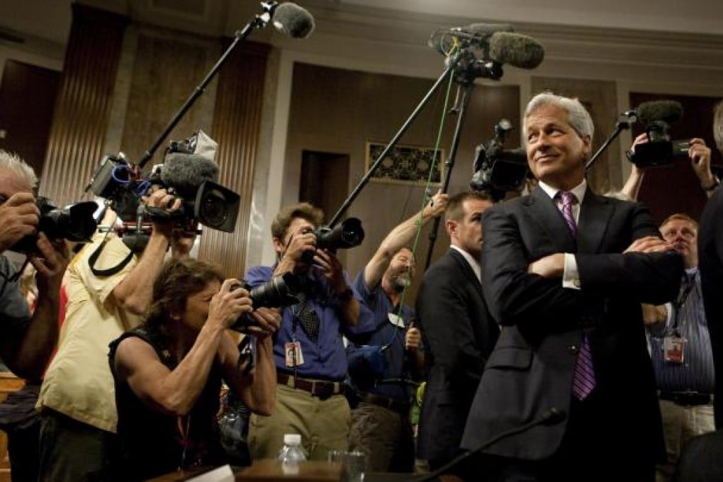 Jamie Dimon is both chief executive and chairman. Photo: NYT