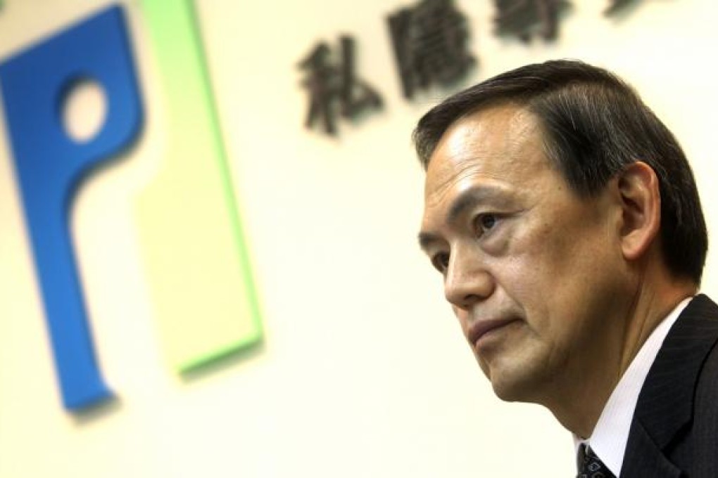 The Privacy Commissioner for Personal Data Allan Chiang Yam-wang. Photo: Sam Tsang