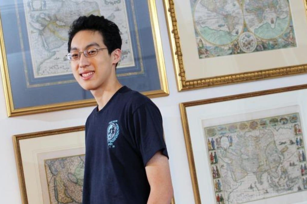 16-year-old Nicholas Liu Jichin. Photo: Felix Wong