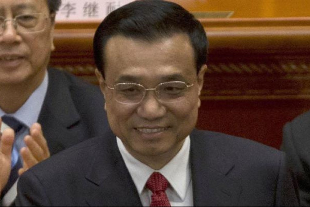 New premier Li Keqiang