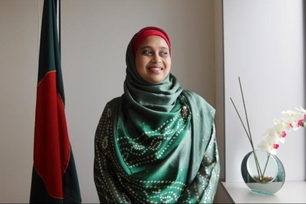 Acting consul-general of Bangladesh Mirana Mahrukh. Photo: Jonathan Wong