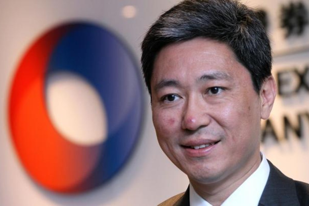 Bryan Chan, director of China Exchanges Services, says many fund houses and financial firms are interested in the indices. Photo: May Tse