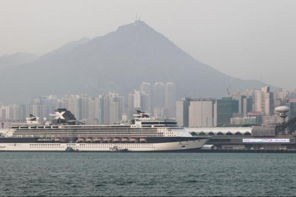 Kai Tak is a gateway to Hong Kong for international passengers once again as Celebrity Millennium becomes the first cruise liner to berth at the new terminal on the former airport site. Arriving passengers praised the as yet incomplete facility. Photo: David Wong