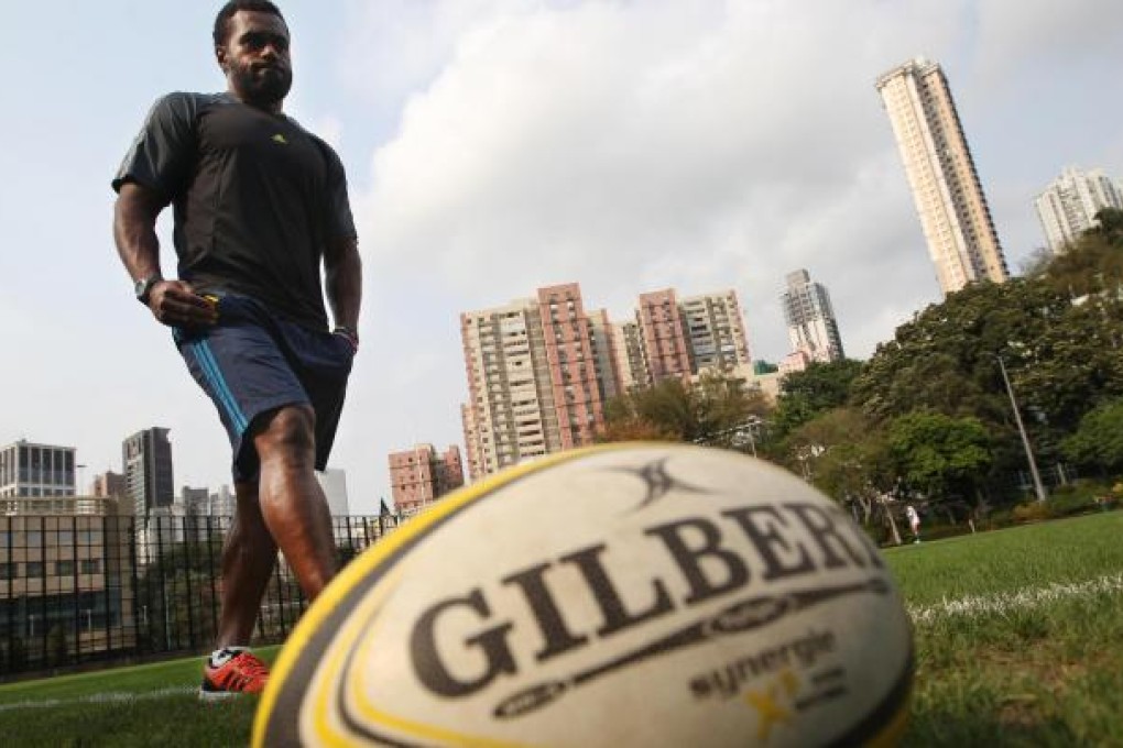 Injured New Zealand player Tomasi Cama. Photo: Sam Tsang