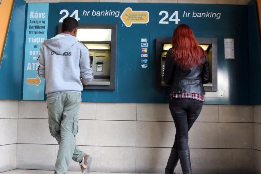 Cypriot savers have been angered by the bail-out terms. Photo: AFP