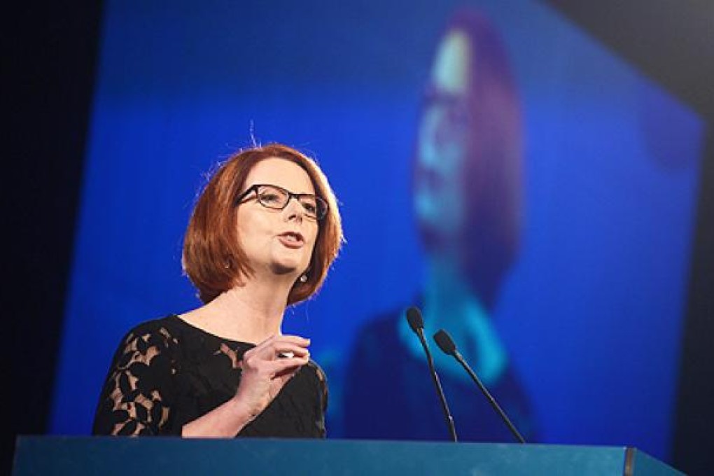Australian Prime Minister Julia Gillard. Photo: EPA