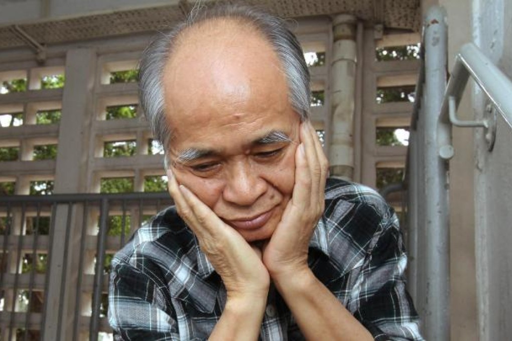 Tse Cheung-kwan believes his son Kai-wan blamed himself for failing to save his girlfriend Liu Hoi-yin in the fire. Photo: Edward Wong