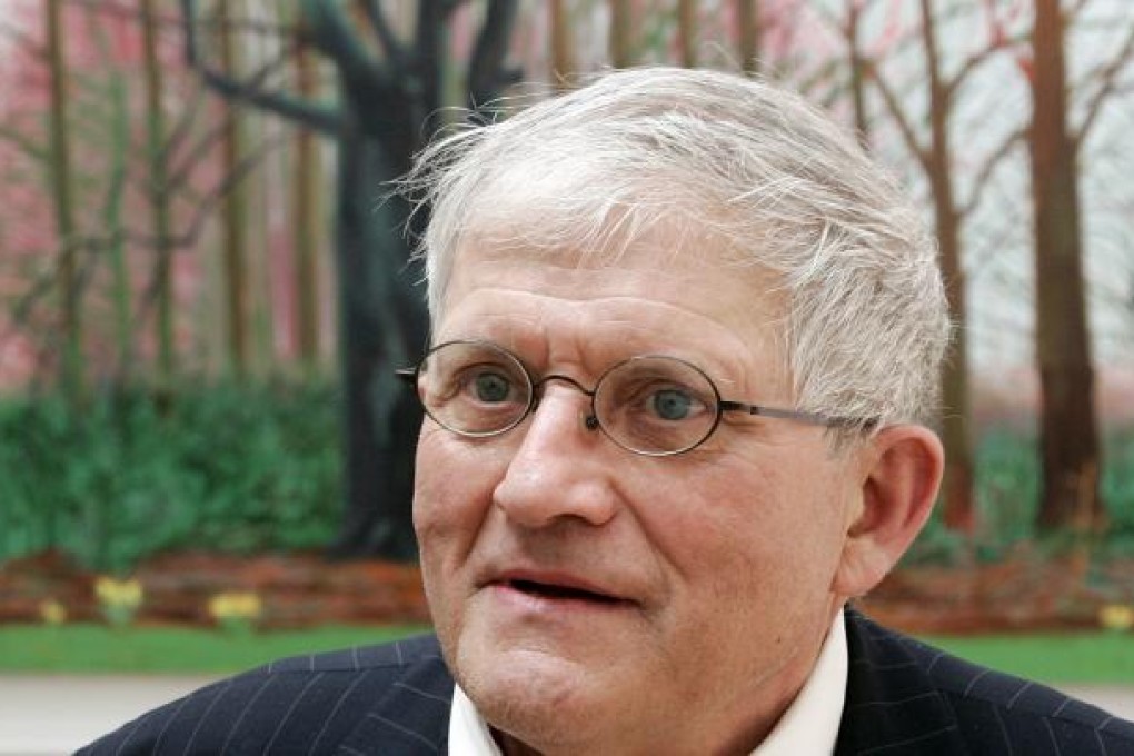 Artist David Hockney, whose assistant was taken from his home into Scarborough Hospital where he died. Photo: AP