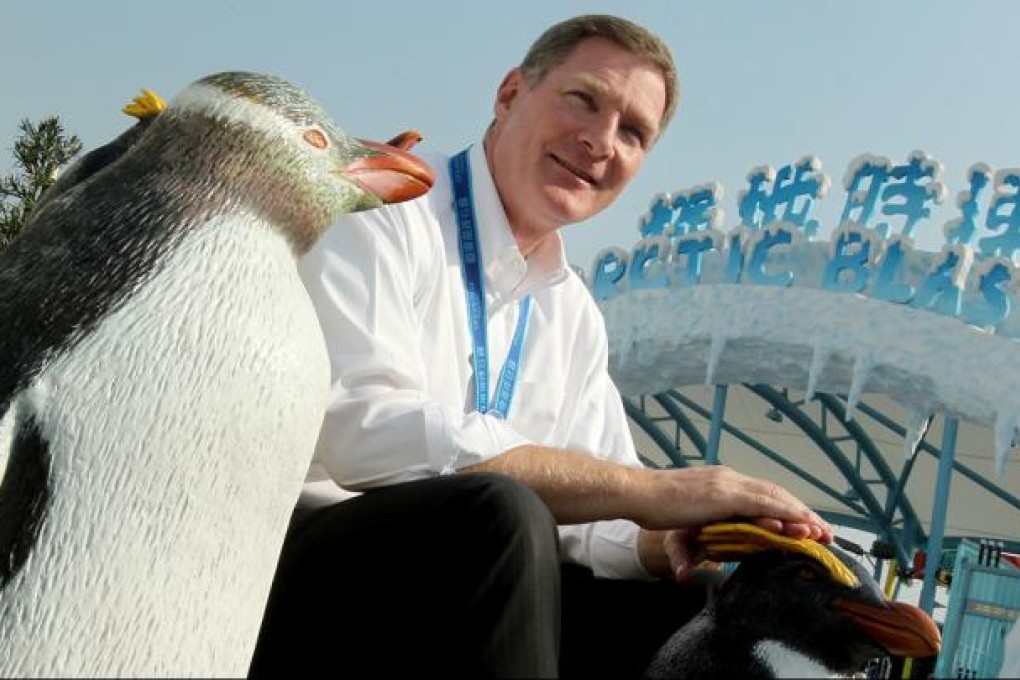 Ocean Park Chief Executive Tom Mehrmann. Photo: K.Y. Cheng