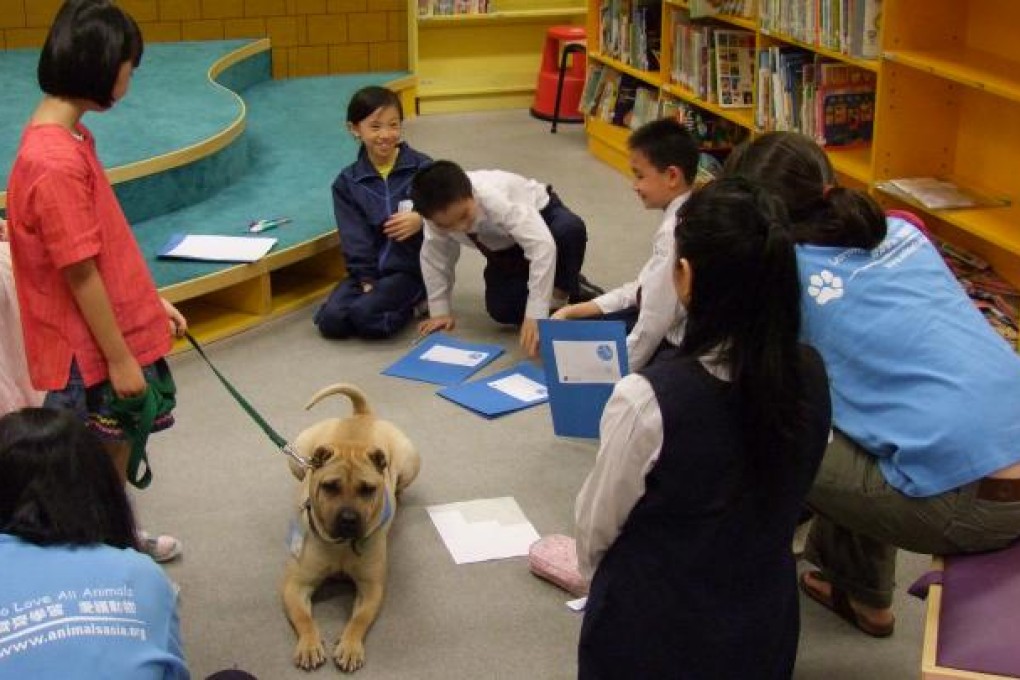 Xiaoping at work in a primary school