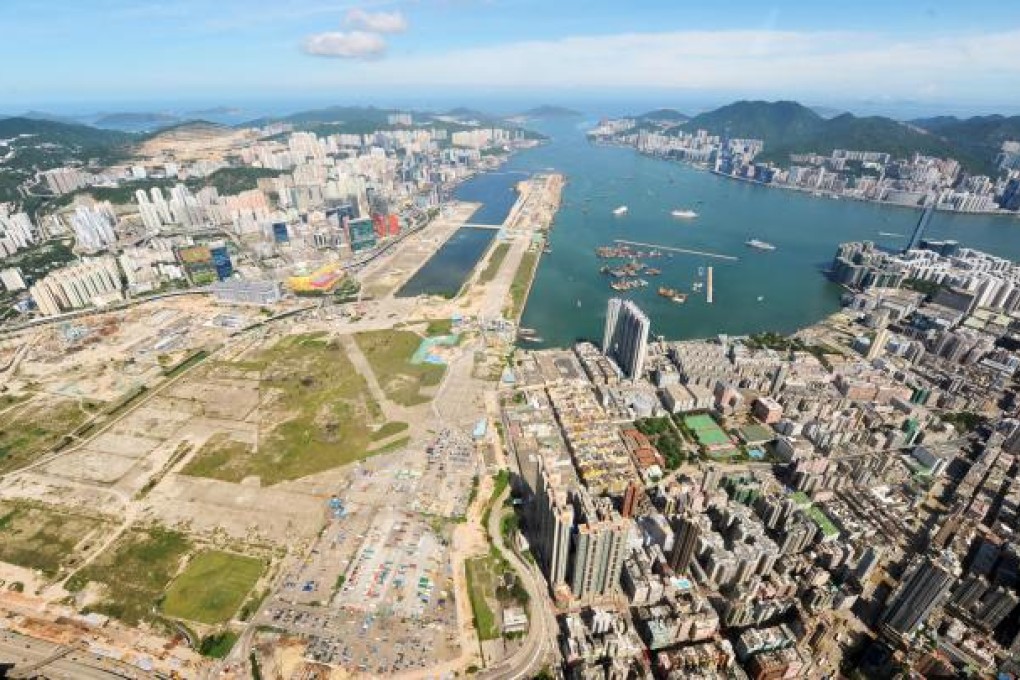 The site of the old Kai Tak airport, part of which will be redeveloped into a residential area for permanent Hong Kong residents. Photo: ISD