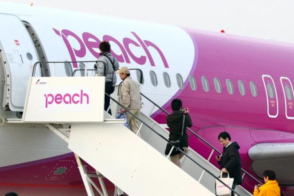 Peach is the first low-cost carrier in Japan. Its network now includes Hong Kong, Seoul and Taipei.