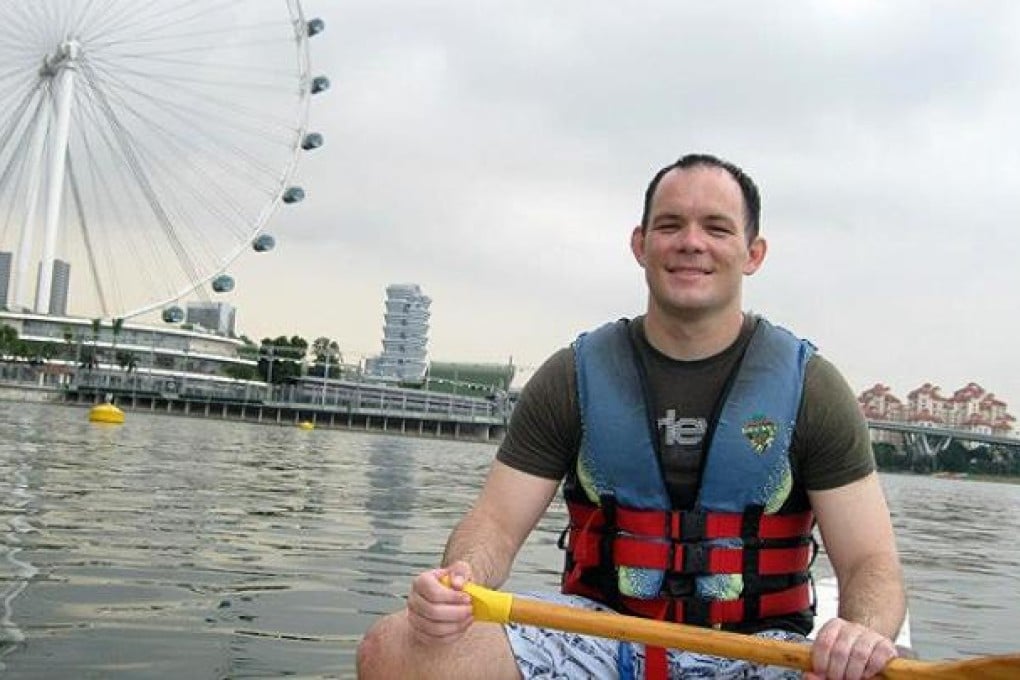 Shane Todd in Singapore. Photo: AP