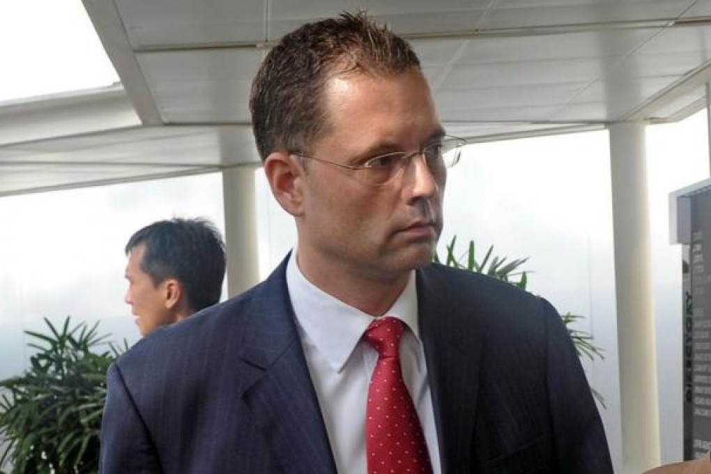 Swiss expatriate Juerg Buergin. Photo: AFP