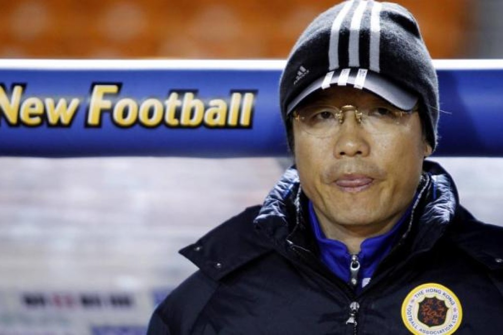 Hong Kong's head coach Kim Pan-gon. Photo: Reuters