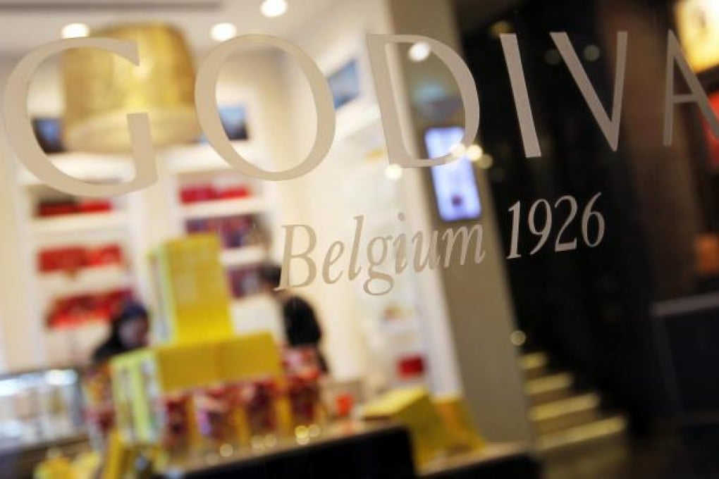 The Godiva shop at Sanlitun Village in Beijing. Photo: Simon Song