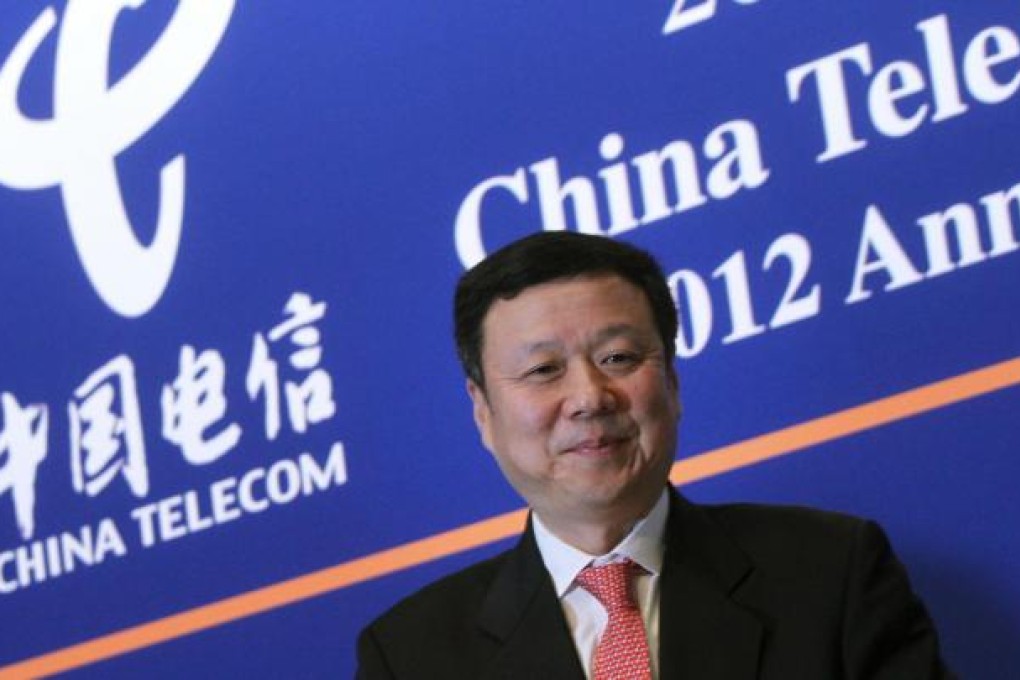 Wang Xiaochu says China Telecom wants to add 30 million mobile users this year. Photo: May Tse