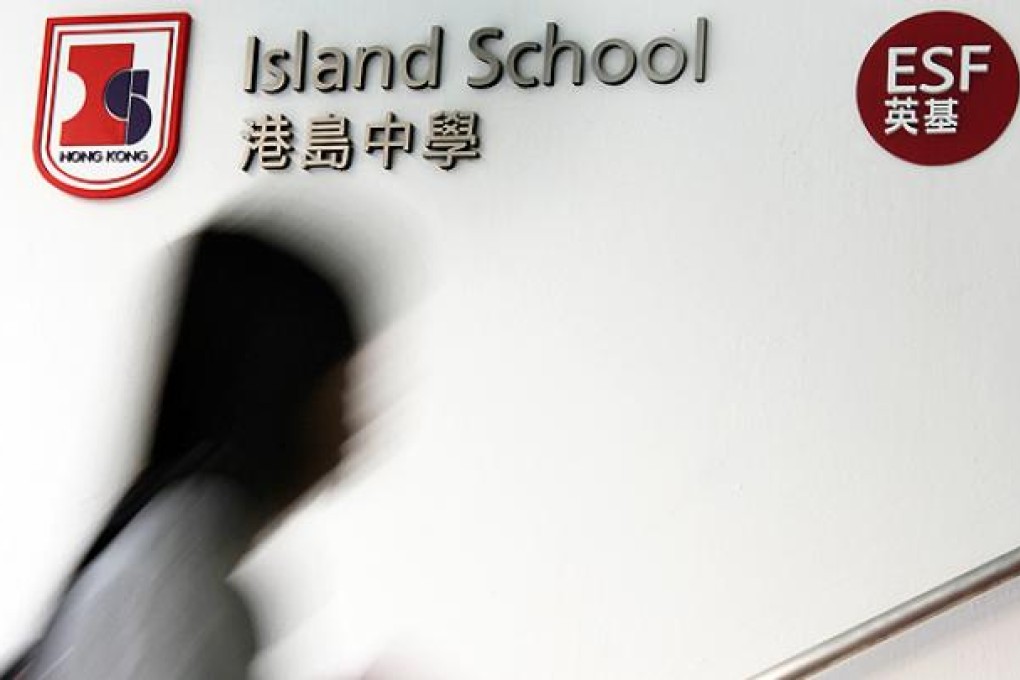 ESF's Island School on Borrett Road, Mid-Levels. Photo: KY Cheng