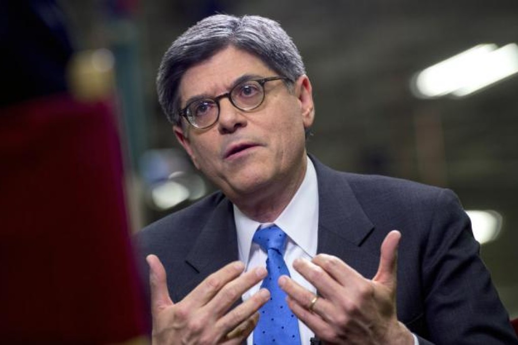 Jacob 'Jack' Lew, U.S. treasury secretary. Photo: Bloomberg