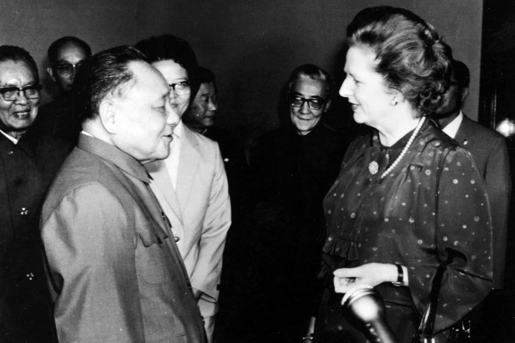 Deng Xiaoping ate shark fin soup at a 1982 Beijing banquet hosted by Thatcher instead of less expensive dishes she first desired. Photo: AP
