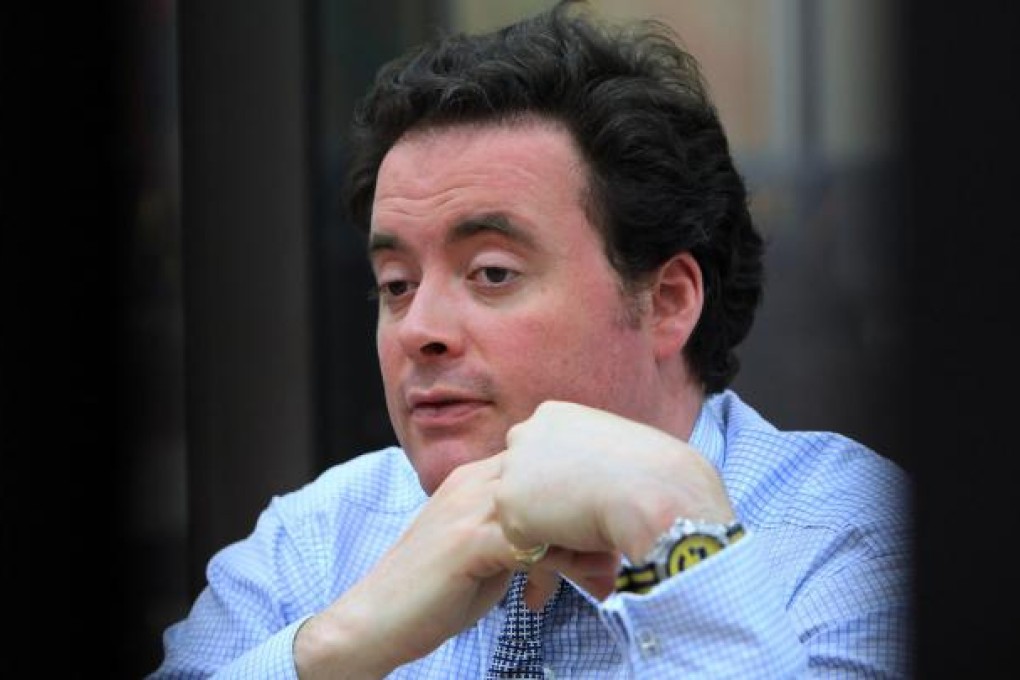 Hugely amused: Jay Hambro