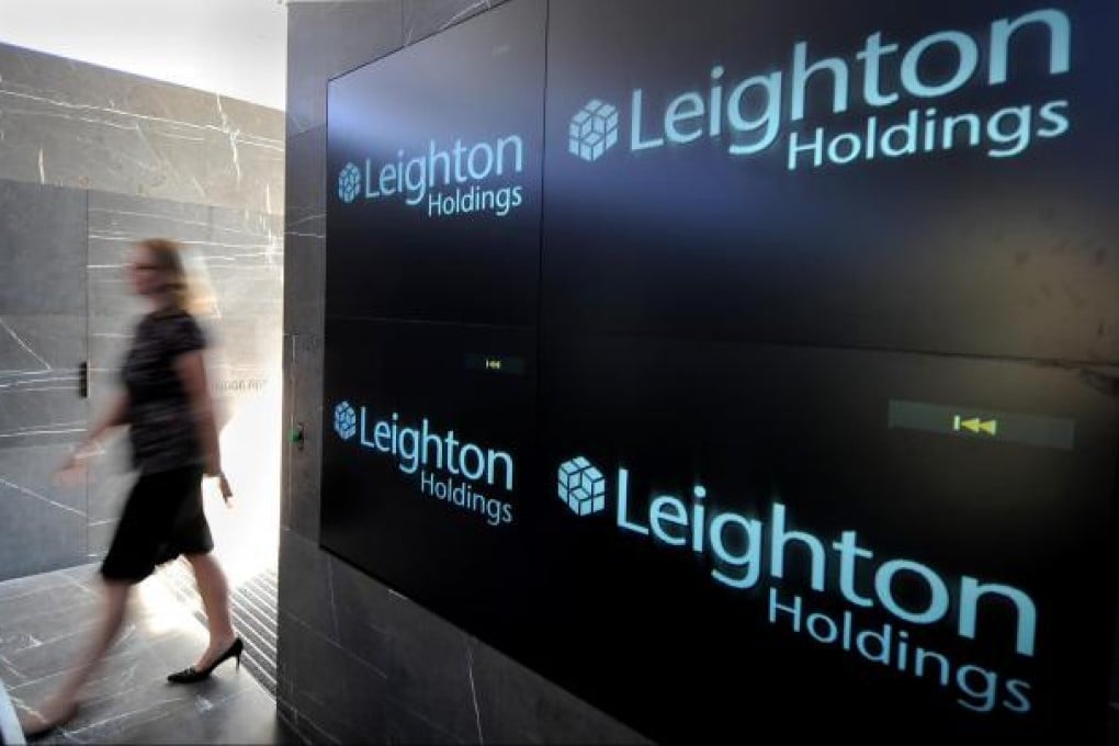 Leighton shares fell the most in almost two years in Sydney after the resignation of Johns.