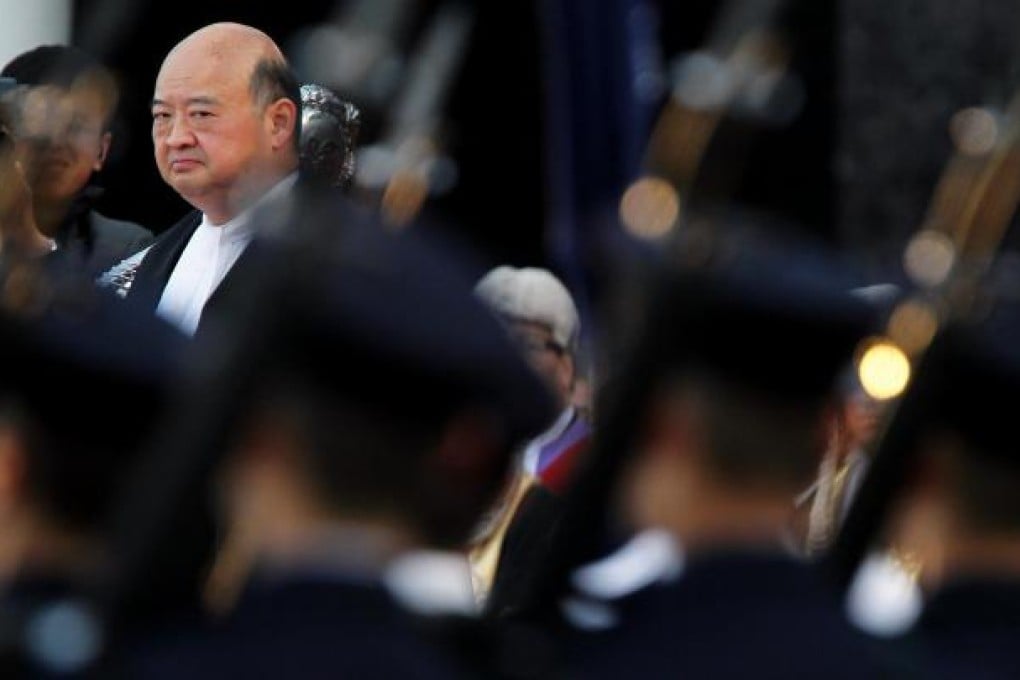 Chief Justice Geoffrey Ma Tao-li says people have strong views