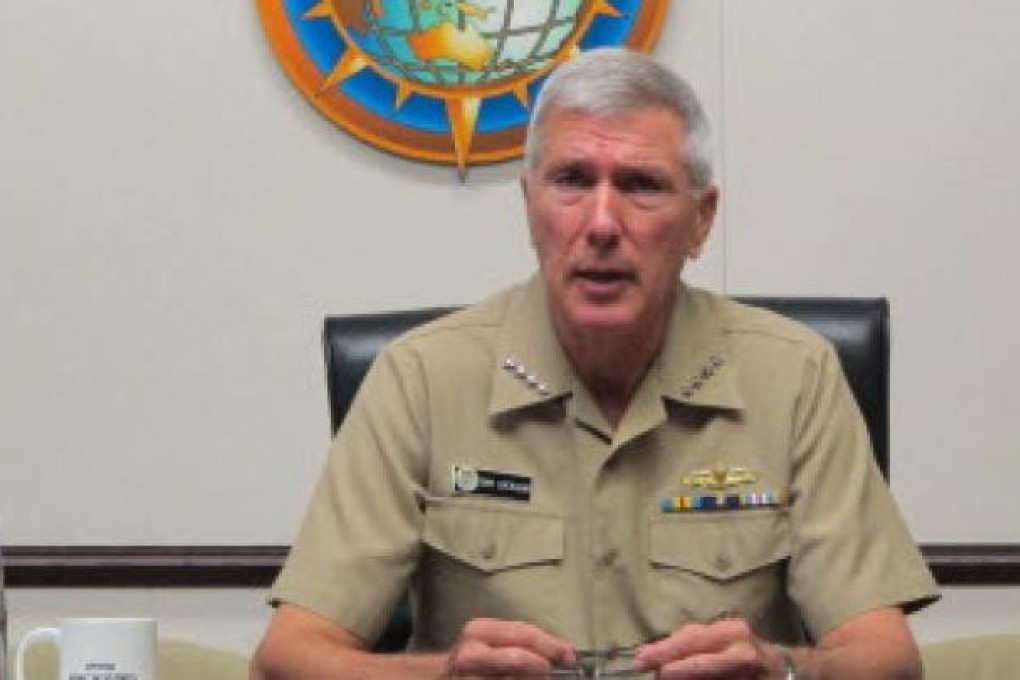 Admiral Samuel Locklear III, the US Pacific Command commander. Photo: AP