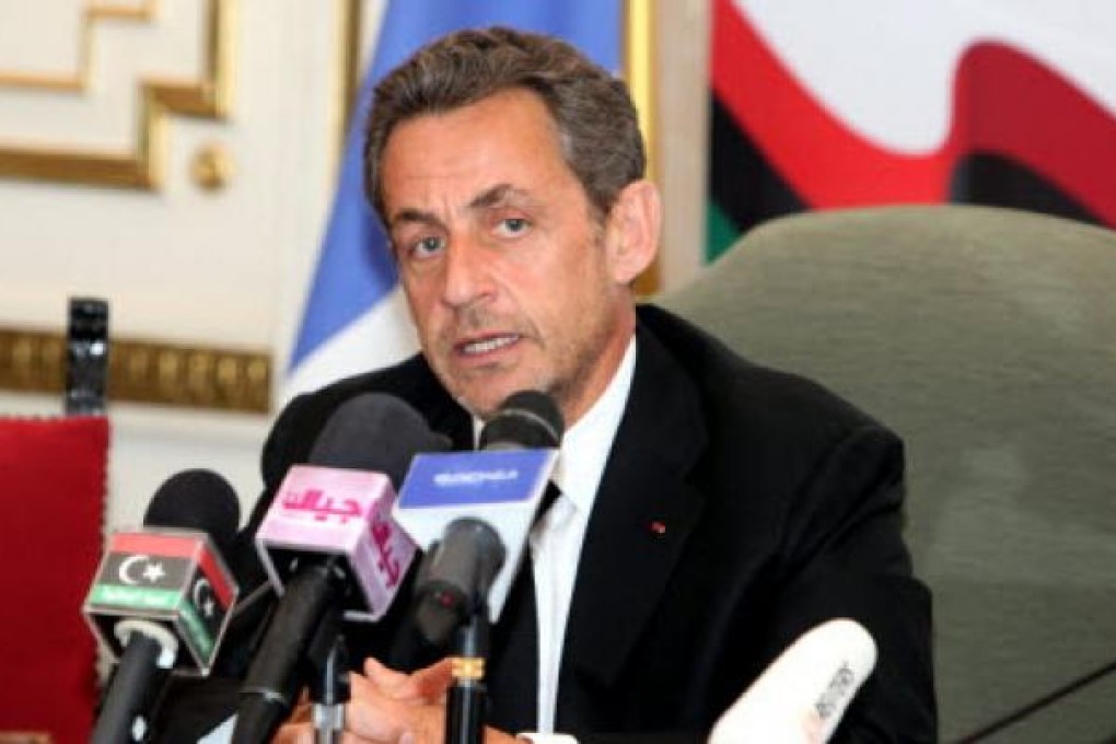 Former French president Nicolas Sarkozy. Photo: EPA