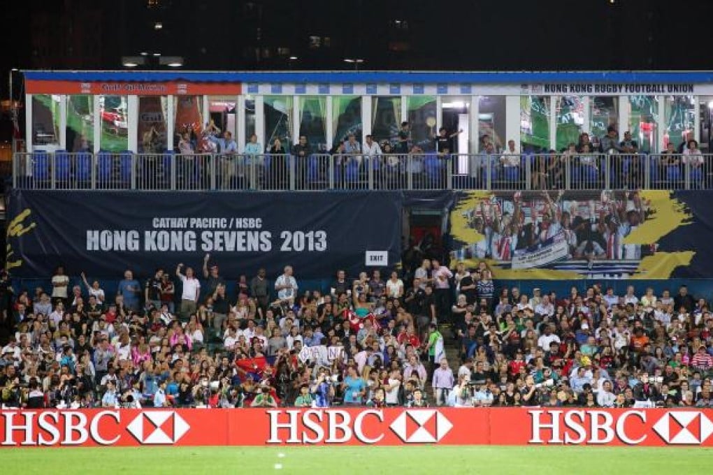 The new boxes at Hong Kong Stadium's North Stand. Photo: Nora Tam